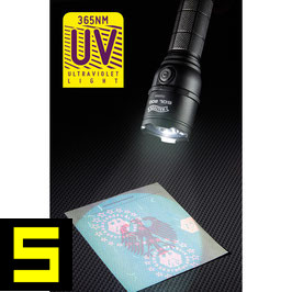 Walther Taschenlampe SDL 800 mit UV